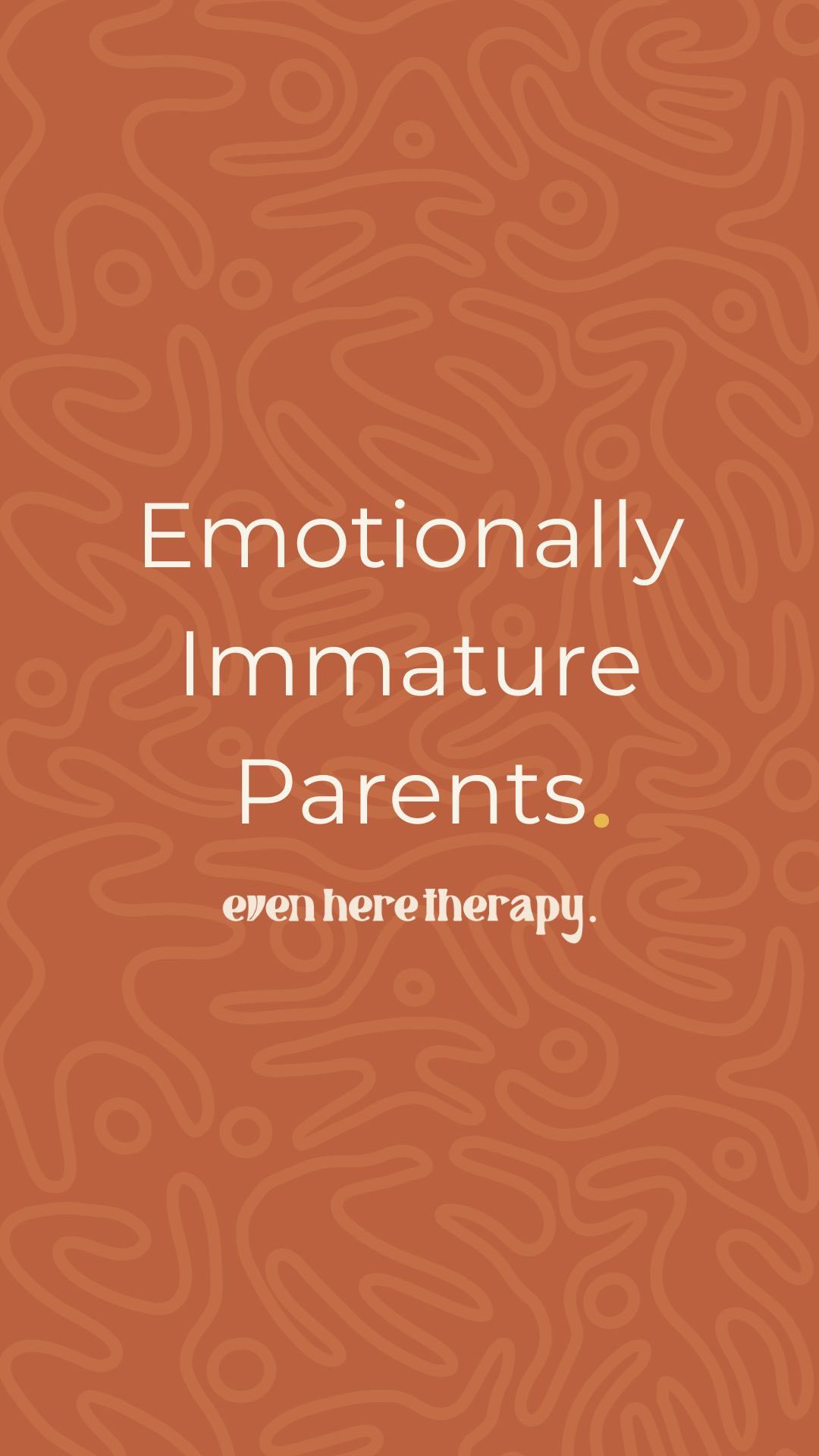 If your parents didn’t have the skills to manage their own emotions, you may have experienced emotional neglect or abuse.
Source: Recovering from Emotionally Immature Parents by Lindsay Gibsson, PsyD