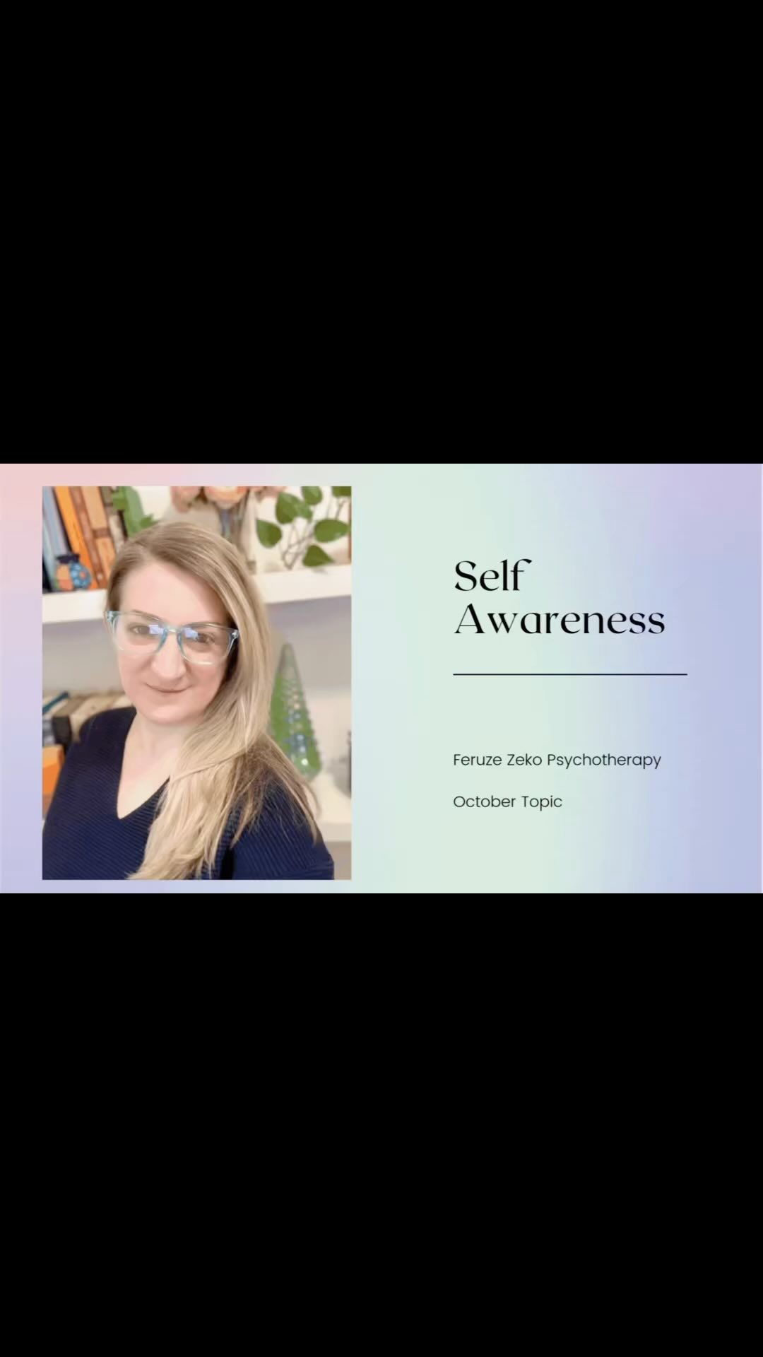October’s blog post: Self- Awareness.
https://www.zekopsychotherapy.com/post/what-is-self-awareness
Self-awareness is the ability to recognize and understand your own thoughts, emotions, and behaviors, as well as how they affect others.
It involves being mindful of your strengths, weaknesses, beliefs, and motivations.
By being self-aware, you can better manage your actions and responses, make informed decisions, and improve your relationships with others.
Self-awareness is often considered the foundation for emotional intelligence, as it enables you to understand yourself before trying to understand or influence others.
Developing self-awareness typically involves practices like self-reflection, mindfulness, seeking feedback, and being open to learning about yourself. #mentalhealthsupport #physicaltherapy #mindset #support #loveyourself #healthylifestyle #stress #psychologist #happiness #relationships #inspiration #massagetherapy #physiotherapy #yoga #positivity #rehab #growth #relax #mentalhealthadvocate #mentalwellness #occupationaltherapy #cbt #instagood #family #healthy #parenting #exercise #beauty #psychotherapist #quotes
