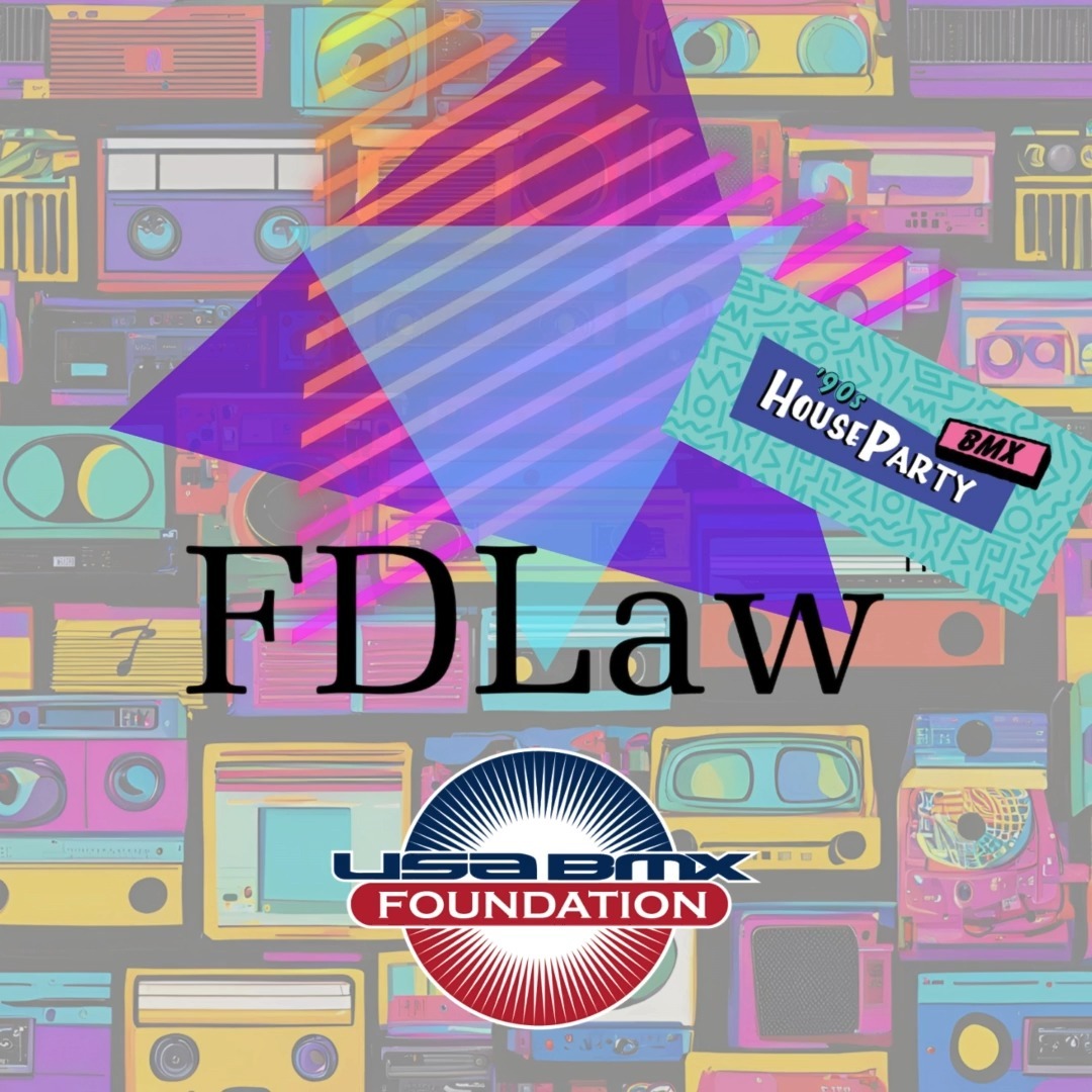 Huge Thank you to #FDLaw for their support of our #partywithapurpose !
https://www.fdlaw.com/
Learn more: usabmxfoundation.org
#houseparty #usabmxfoundation #usabmx #bmxtulsa #sponsors