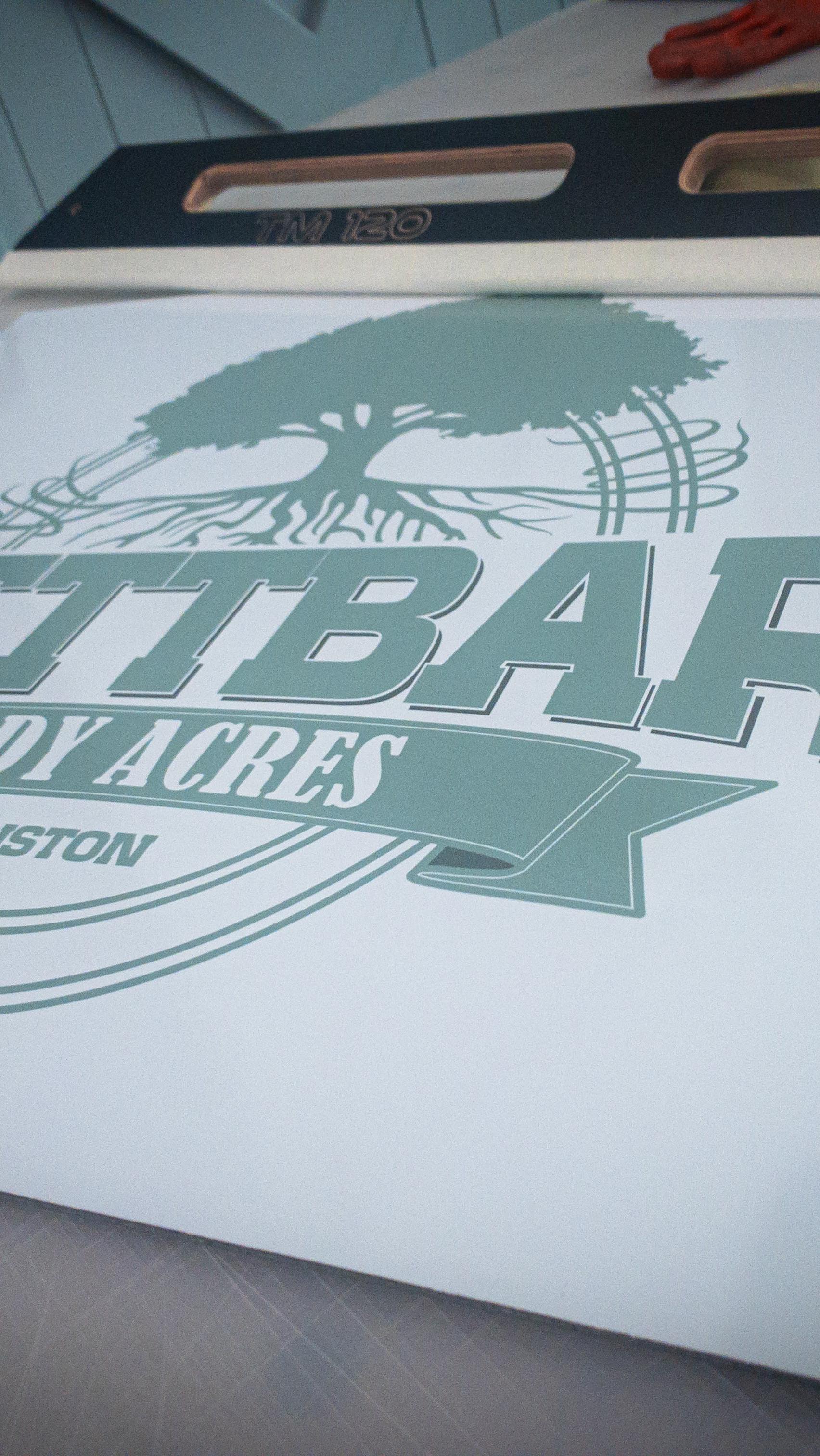 From maxmetal & custom printed vinyl… to a sign that will hang at the brand new @nettbarhouston location in Shady Acres. Congrats guys!!! And thanks to @yellotoolsusa for the assist with the #timbermax