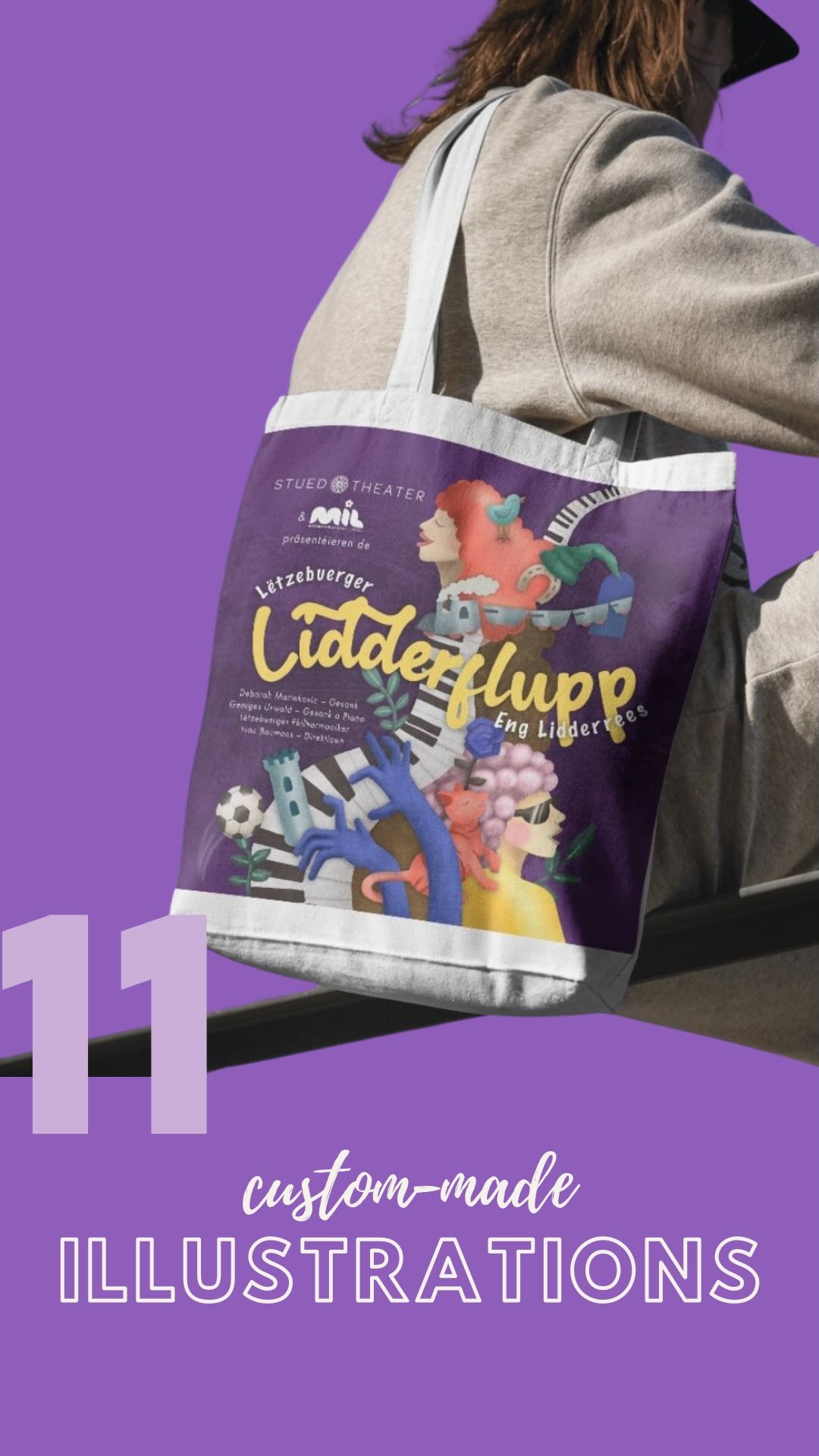 Door 11 💫🤍 - Cover & booklet design for a brand new CD and Vinyl coming soon! 👁️🗨️👁️🗨️ @georges_urwald @stued_theater @luxembourgclassics for MIL a.s.b.l