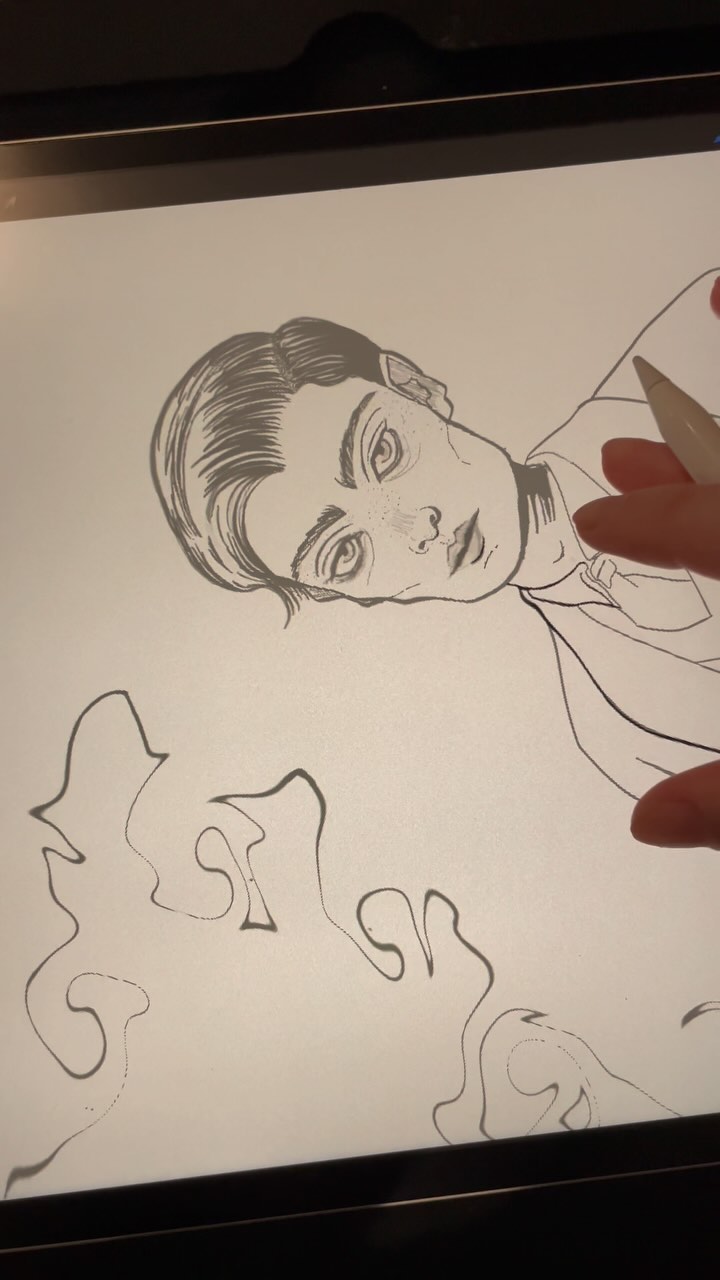 I want to start posting more often so here is a work in progress of a character in my comic book named Gardner.
There are some interesting physical attributes to them that I have yet to develop here. The first issue is set in the 1920s so trying to figure out that style for them as well.
Follow for updates or get notified via email when I launch the thing. Link in bio.
#workinprogressart #darkfantasy #indiecomics #illustration #silentfilm #artdeco #1920s #scifi #oldhollywood