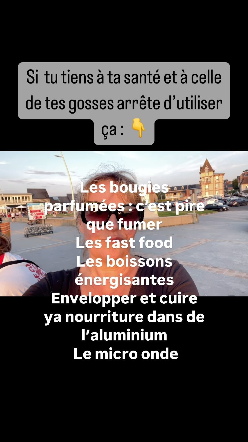 Et renseigne toi ! Va prendre des renseignements sur ce que tu mets dans ton corps.