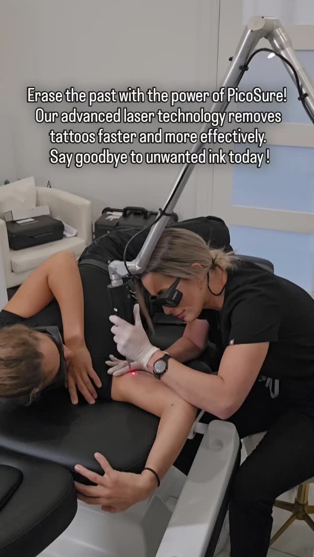 Not sure where to start with tattoo removal?
Book a free consultation today!
We’ll guide you through the process and find the best plan for your skin.
#TattooRemoval
#LaserTattooRemoval
#PicoSureLaser
#CynosurePicoSure
#TattooFading
#ClearSkinJourney
#EraseThePast
#SkinRenewal
#TattooFree
#AdvancedTattooRemoval
#GoodbyeInk
#FadedTattoos
#TattooRegret
#SafeTattooRemoval
#PicoSureResults