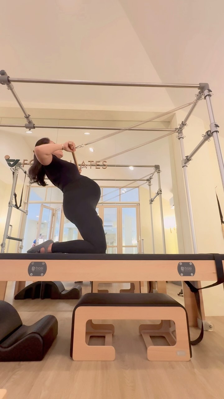 "Pilates is my go-to for a healthy pregnancy. It’s not just about staying fit; it’s about feeling strong, confident, and prepared for motherhood. From alleviating back pain to improving flexibility, pilates has been a game-changer." #pilatespregnancy #pilatesprenatal #ReformwithForte #pilatesreformer #pilatesstudio #pilatesworkout #pilateschallenge #pilatesjakarta #pilatesjakartaselatan