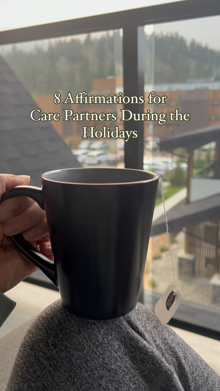 🌟 8 Affirmations for Care Partners 🌟
The holidays can be a joyful season, yet can also bring extra demands on our hearts and energy. Here are 8 gentle affirmations to help you move through this time with compassion and calm 💙
1. Setting boundaries is an act of love for both myself and my loved one. I deserve balance and rest.
2. I give myself permission to step away and recharge, knowing this will help me stay compassionate and patient.
3. I choose presence over perfection. The moments we share matter more than how they look.
4. It’s ok to say ‘no’ to protect my energy and create a peaceful environment for my loved one and myself.
5. I will focus on what I can do and release what I can’t, remembering that my peace matters, too.
6. Asking for help is a strength, not a weakness. I deserve support as much as I give it.
7. I will listen to my limits and adjust plans without guilt, understanding that flexibility keeps us calmer.
8. I will remind myself that seeking help is an act of love that benefits us both.
Which affirmation resonates with you most? Like this post if you needed to hear this today.
Want a copy of these affirmations to keep close? Comment “COMPASSION” below, and I’ll send you the list along with card cutouts in your DMs to download! 💙
#selflove #compassion #affirmations #dementiaawareness #dementiacaregivers #dementiasupport #holidayseason #sandwichgeneration