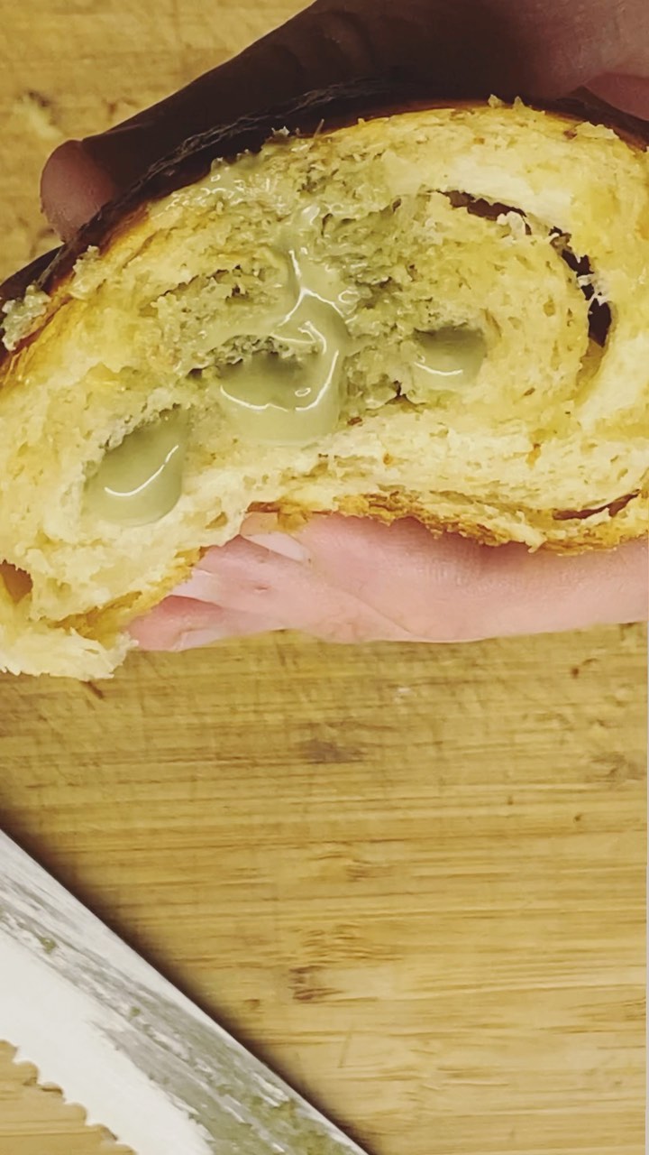 Homemade Pistachio #cornetto 🥐