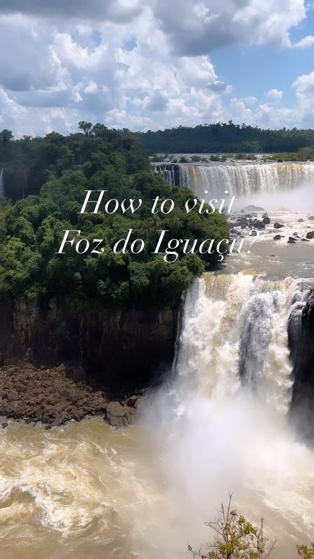 How to see 277 waterfalls in one day? We have all the details! #iguaçu #fozdoiguaçu #iguazu #iguazufalls #argentina #brazil #waterfalls #waterfallsofinstagram #puertoiguazu #travelargentina #travelbrazil #vacation #visitsouthamerica #travel #travelitinerary #wanderlust #travelblogger #traveler #southamerica #picoftheday #travelphotography #travelpics #tourist #travelgram #photo #photography #photooftheday