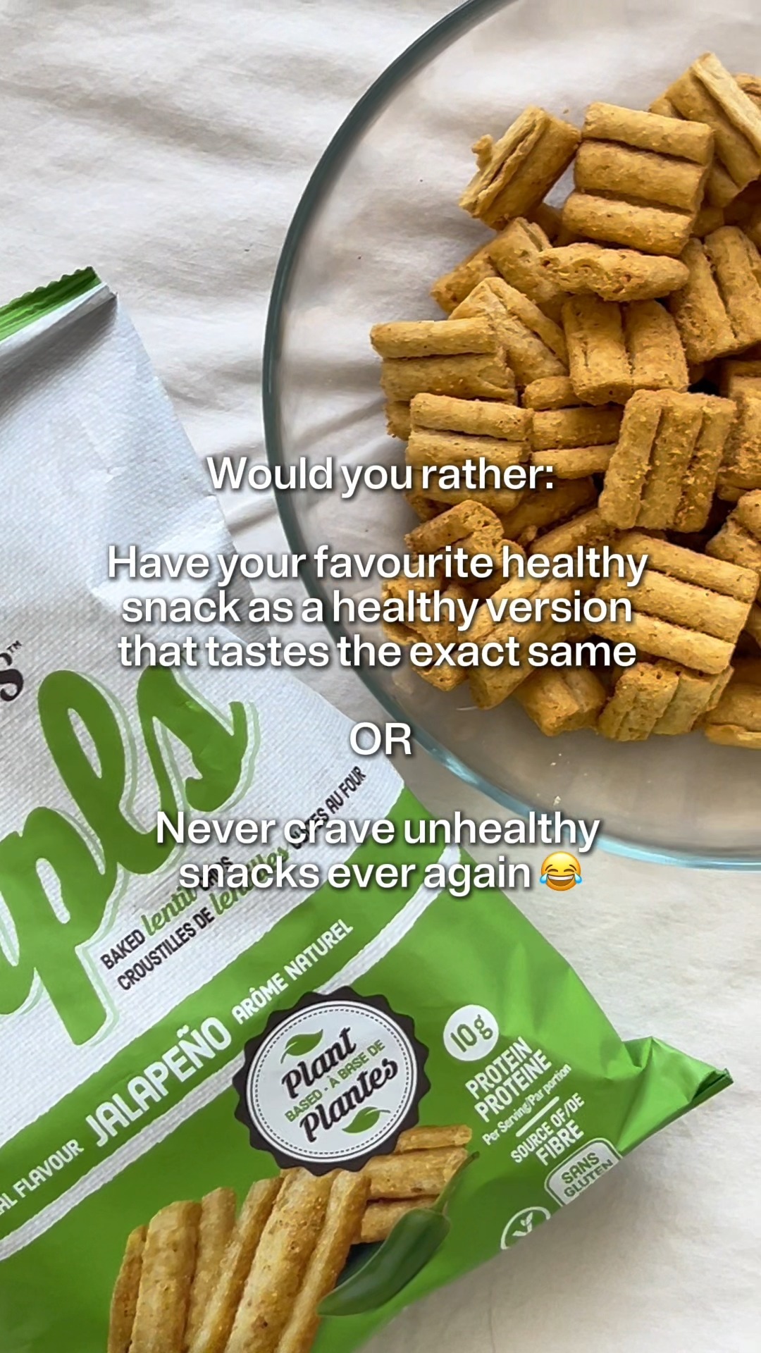Okay it's time for a would you rather question...leave your answers in the comments! (We know what we'd choose!)
#canadianmade #vegansnacks #buycanadian #plantbased