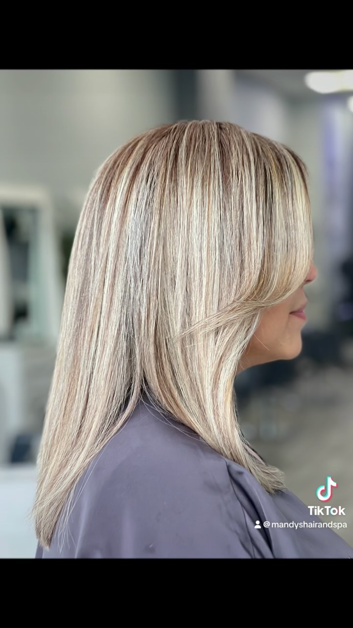 Full color and beautiful blonde highlights!