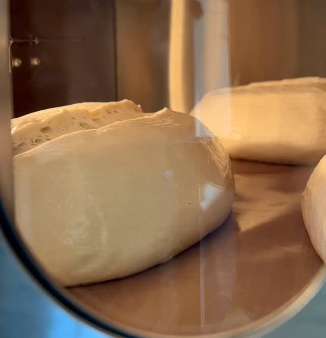 Multiple days of prep lead into this moment right here. And isn’t it such a beautiful sight? #clevelandbaker #clevelandbakery #supportlocalcle #clevelandsourdough #microbakerylife #olmstedfallsohio #olmstedtownship #valleycityohio #sourdough #sourdoughbread