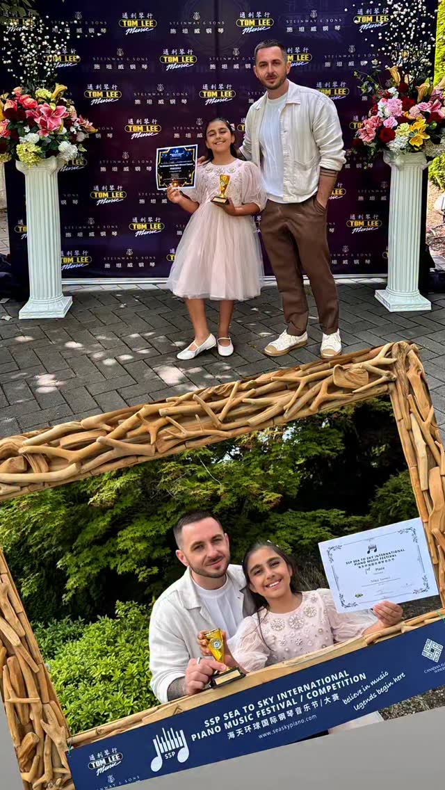 Our Nika and Clara performed today at the Sea to Sky International Piano Festival and both walked away with First Place awards!
As if that wasn’t exciting enough, they’ve also been invited to perform at the Winners Concert and at the legendary Carnegie Hall in New York!
What an unforgettable day for these two talented young musicians! 🤩🎶🎹