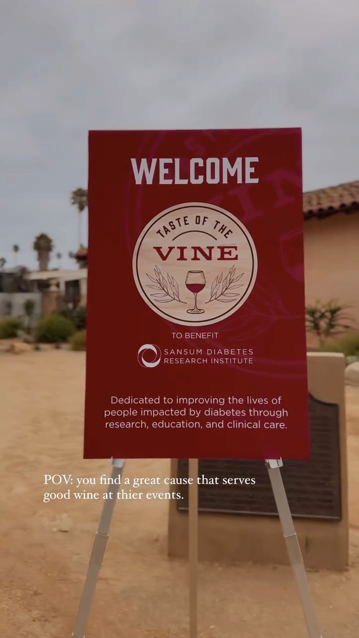 Taste of the Vine 2024 was a great success! We had a blast pouring our wines for you and hope to see you again next year!
Special thanks to @sansum_diabetes_research_inst for putting on such a great event!