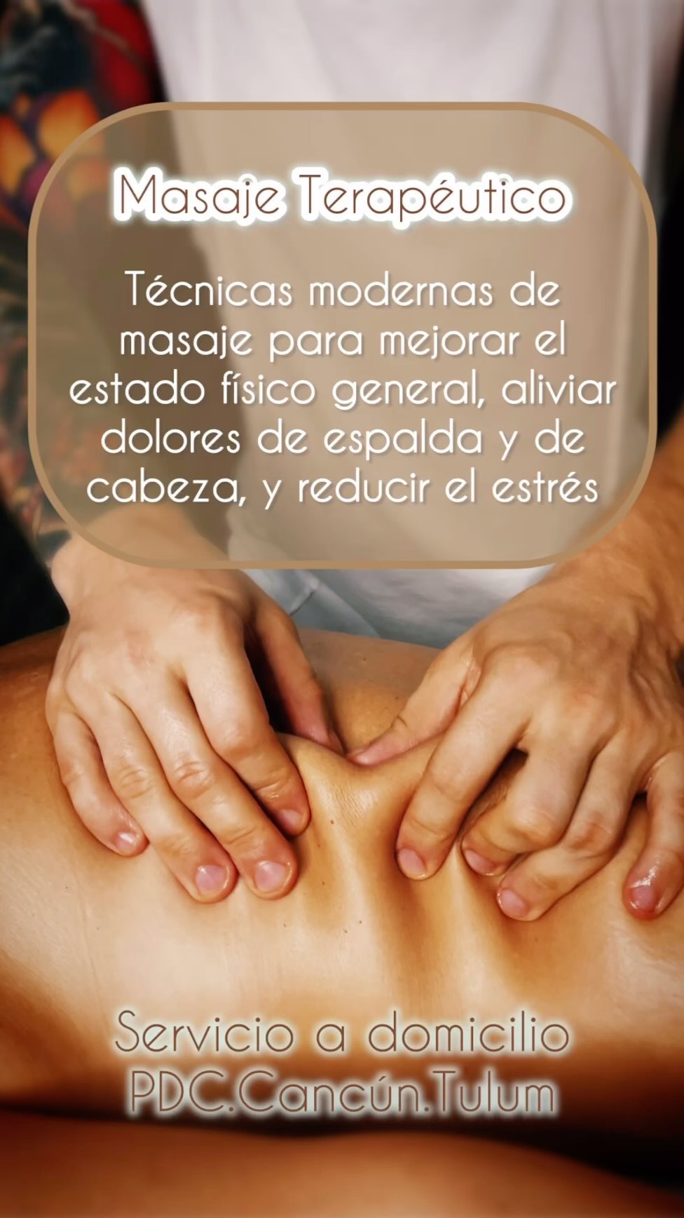 Llegó el momento para un buen masaje. Agenda tu cita ahora mismo.
#masaje #salud