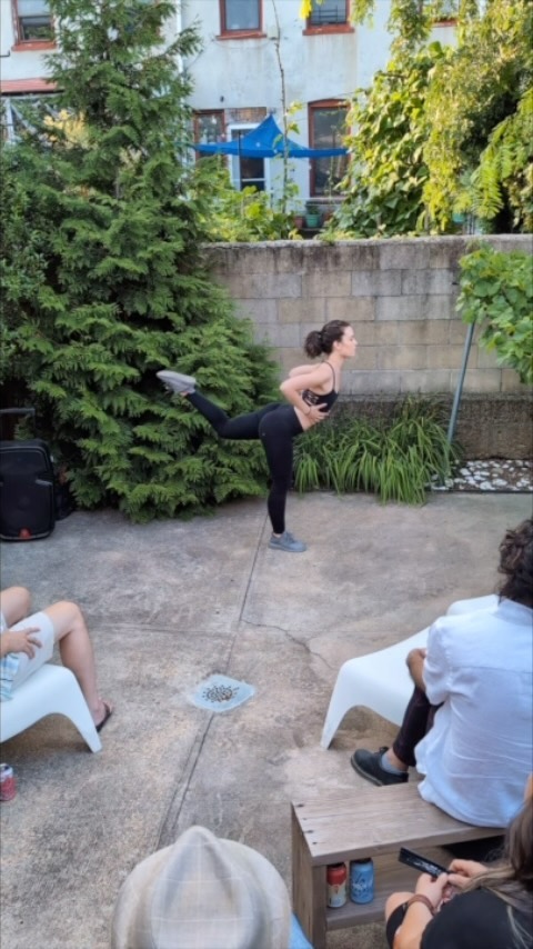 I’m excited to finally share the sizzle reel from the 1st performance of my solo piece, “object/subject” at the Drops in the Vase Drop-In Salon!
“object/subject” is a reflective exploration in motion and stillness of my experiences as a figure model. I’m not really sure what the next phase or home for this piece will be, but I am proud of myself for putting together this draft in a little over a month and allowing it to be what and where it is for the time being.
Big thank you to @dropsinthevase and @mazm221 for creating such a supportive space to share this new work! I am so grateful 🙏