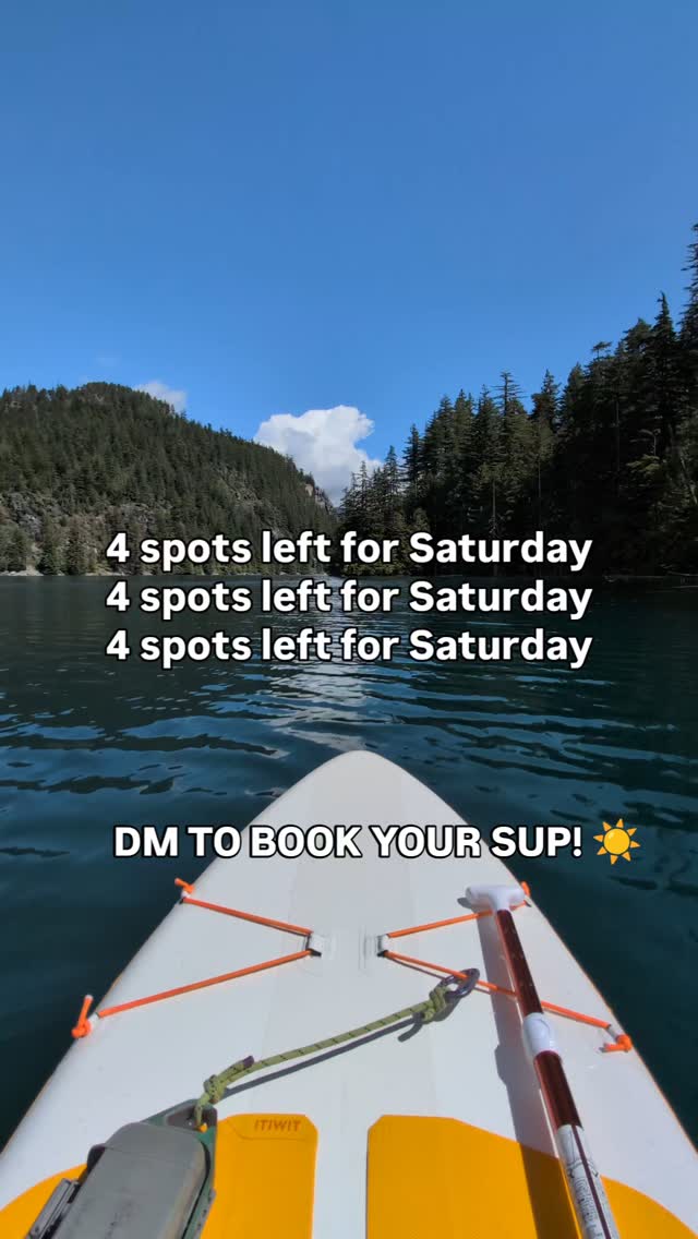 We’ve only got 4 boards left for Saturday – and spots fill up fast! Book now to lock in your weekend adventure.
Easy booking website or DM!
#ChilliwackAdventures
#FraserValleyPaddle
#ChilliwackSUP
#PaddleboardBC
#SUPChilliwack
#ExploreFraserValley
#BCOutdoorAdventures
#ChilliwackRental