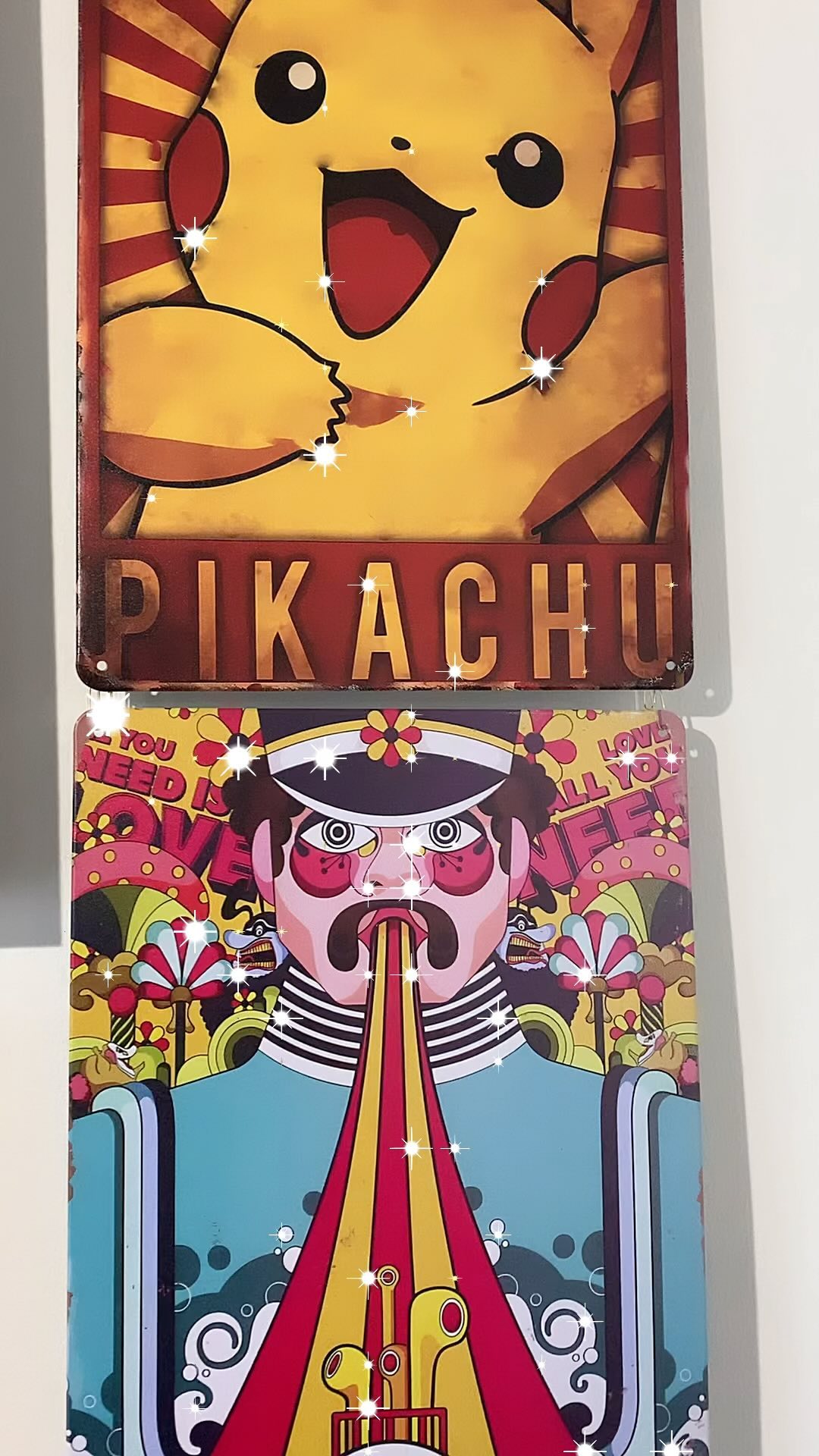 Be bright and bold!😀tin signs 😁 #vintagetinsigns #cartoonart #animationinspiration #aliceinwonderlandart