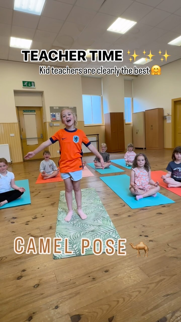 🧘♀️✨ Meet today’s special instructor, this little yogi has been with us since she was 3 and now look at her - teaching us all how to master the Camel Pose! 🐫💪🏼
Not only does this pose give a great stretch, but it’s also a confidence booster. Our young experts show us that bending backwards isn’t so scary after all—it’s actually a lot of fun!
Let’s all take a lesson from the pros (our kiddos) and give this one a try. Remember, confidence comes in all shapes, sizes, and ages! Who’s ready to strike a pose and shine? 🌟
And if you’d like to boost your child’s confidence and have them teaching a class in no time, follow the link in bio to explore my website, book a taster or simply send me a message and I’d be more than happy to help ☺️🧘🏼♀️🐻
#YoungYogis #CamelPose #ConfidenceBuilding #KidsYogaFun #LearnFromTheBest #kidsyoga #Yoga #teacher #ChildrensYoga #activityprovider #foryou #fyp #kidsclub #kiddingaroundyoga #MyYogiBairns #teacherlife #parentlife #Kids #funny #teachergram