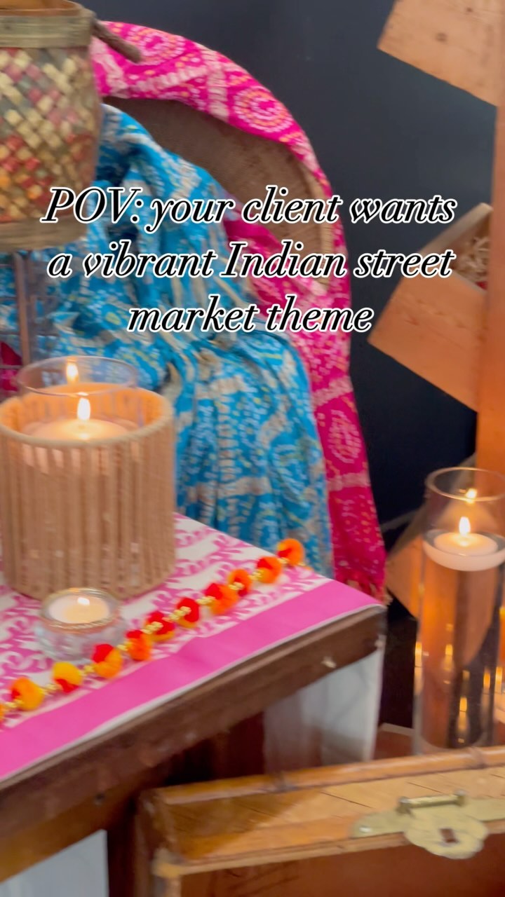 Congratulations Tullika & Sean! 🍋🟩
A couple of things that made this Sangeet unique…
1) custom designed potato and fruit sacks with the bride and groom’s names
2) guests enter through a vibrantly recreated Indian street market where they can try on jewelry and take what they please
3) lush traditional floor seating using all the pillows and rugs
4) hanging fruit installs over the estate tables to enhance street market feel
5) Moody Mendhi tents where guests can get henna and chill #WeddingsByEpic #WeddingSangeet #UniqueWedding #WeddingPlanner #2025Bride #WeddingDesignIdeas