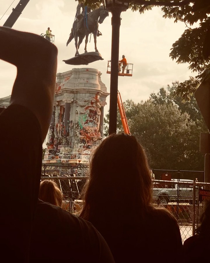 Symbols coming down. Let’s keep dismantling the system that put them up.