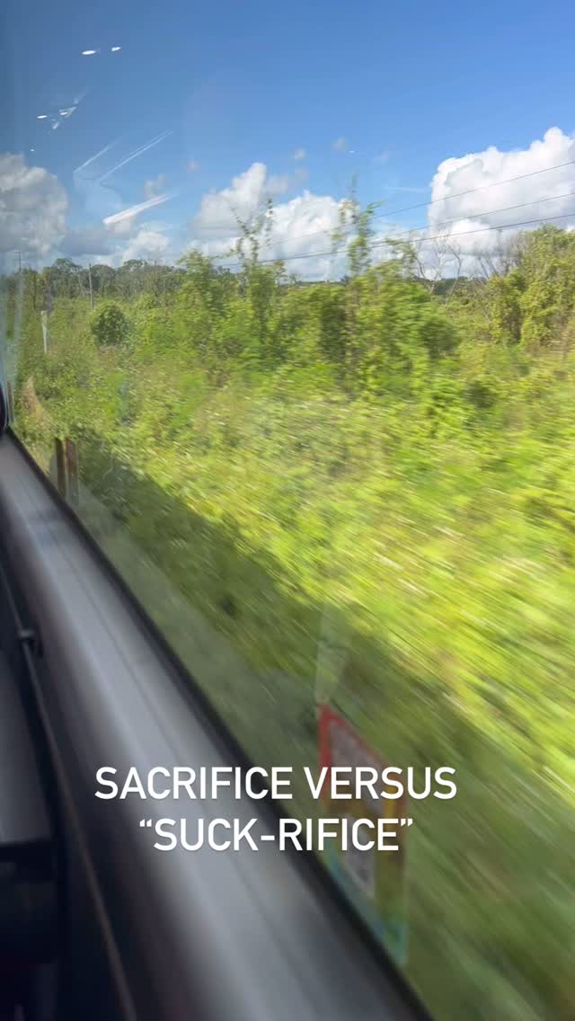 When it comes to making a marriage work, how do you keep making sacrifices from becoming “suck”-rifices? When you make a sacrifice it is delayed gratification- giving up something you want right now for what you want most, not just giving up what you want. A lot of people think they are sacrificing when they are just suffering. -Michael Cox, LCSW Book a free consultation or a session online- link is in our bio.#veritasmentalhealth #healingthroughconnection #normalizementalhealth #utahcounty #utahtherapy #beutahful