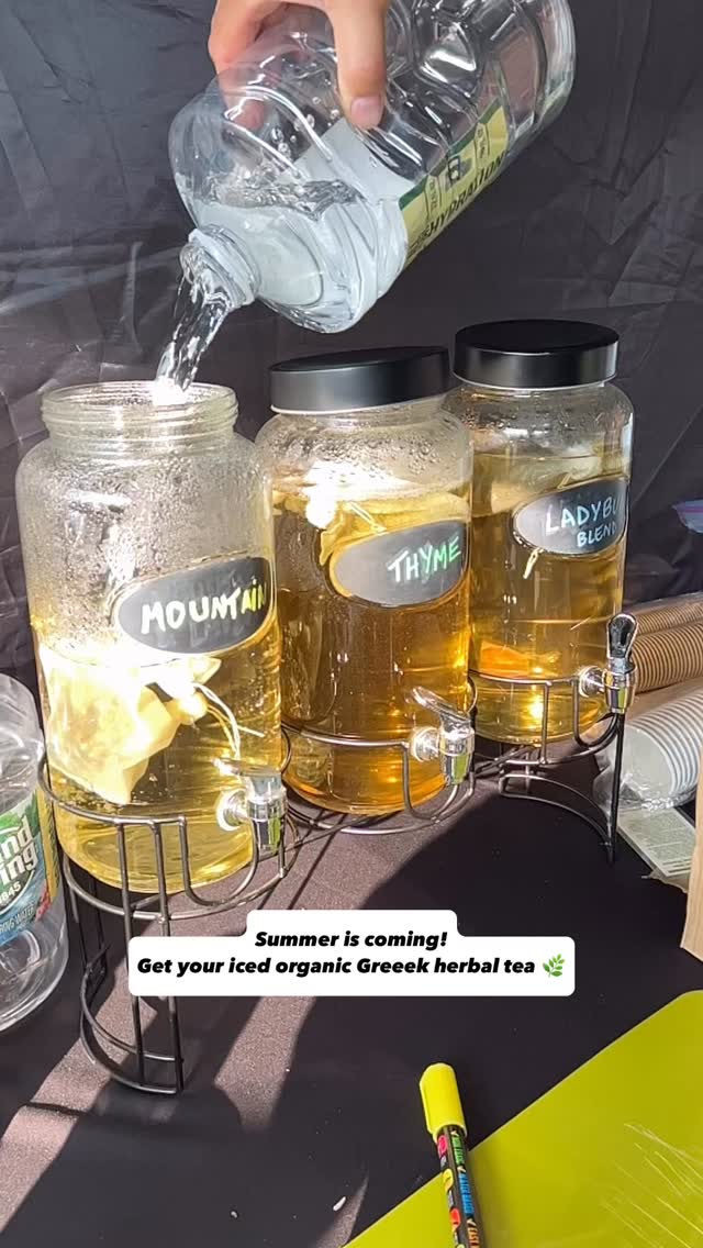 🌿 Pouring wellness, one glass at a time✨
Whether you’re boosting immunity with Greek Mountain Tea, staying refreshed with Thyme & Lemon, or finding calm in our Ladybug Blend—there’s a sip for every mood.
💚 100% Organic. Naturally powerful. Deliciously iced.
#SevenSensesOrganic #IcedHerbalTea #GreekTea #MountainTea #ThymeAndLemon #LadybugBlend #HerbalHealing #OrganicTeaLovers #WellnessInEverySip #TeaTimeVibes #SummerTeaMood #tealovers