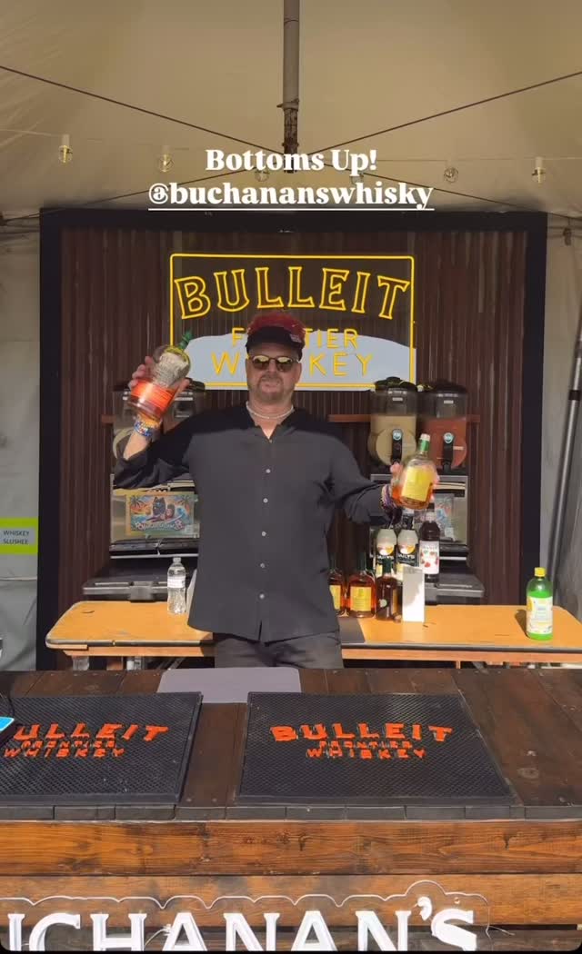 Bottoms up with Margarita Dawgz and Buchanans at Into the Horizon music festival. Hope y’all enjoy some refreshing whiskey based slushies at the Bulleit Whiskey bar! #margaritadawgz #margaritadawgzsandiego #margaritamachinerentalsandiego #margaritamachines #frozendrinks #unleashthefun #margaritamachinerentalssandiego #intothehorizon2025