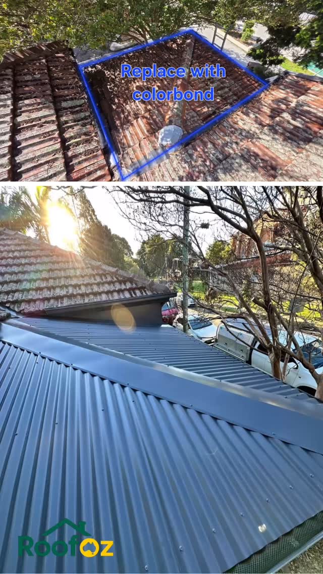 Get in touch for a free quote today at www.roofoz.com.au or contact Glen directly on 0474 696 975! 📞
🏠✨ Tiled Roof Out, COLORBOND In!
This stunning transformation takes a non-compliant# tiled roof and upgrades it to a sleek, modern Colorbond finish. Built to handle Aussie conditions and look great for years to come 🌦️💪
✅ Improved durability
✅ Low maintenance
✅ Energy-efficient
✅ Clean, modern finish
#RoofReplacement #ColorbondRoof #TiledToColorbond #RoofOzNSW #SydneyRoofing
#RoofUpgrade #RoofTransformation #RoofingExperts #RoofingSolutions #RoofMaintenance
#RoofRestoration #ModernRoof #NewRoof #RoofWork #RoofingProject
#MetalRoof #ColorbondRoofing #ResidentialRoofing #RoofInstall #RoofContractor
#NSWRoofing #RoofRepairs #RoofInspection #RoofBuilders #RoofJob #sydneyeasternsuburbs #roof #roofing #roof inspection