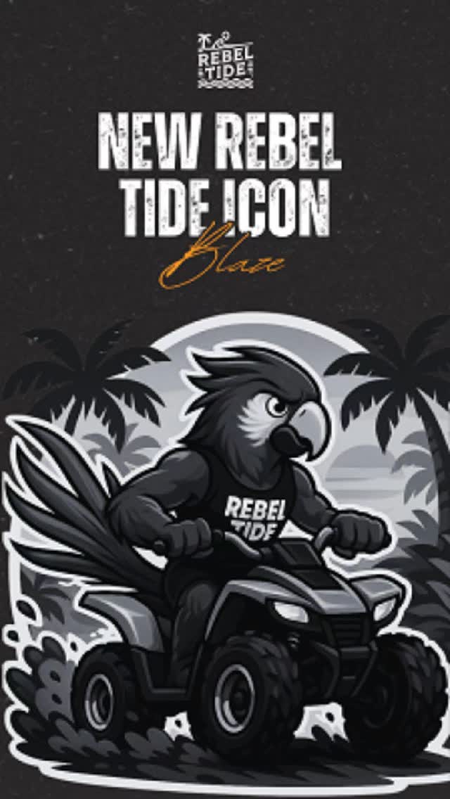 🦜🔥He doesn’t follow the trail, he blazes it.
Bold.
Unshaken.
Jungle-bred speed in full color.
Blaze drops next week.
And the wild’s about to move louder.
#TooBoldToTame #BornToBlaze #RebelTideIcons #JungleMoves #ComingInHot