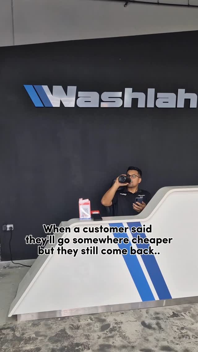 Welcome back to @washlah‼️
We always encourage our customers to do their own due diligence.
No hard feelings at all. If you choose to go with us, rest assured we'll give it our absolute best.
Our studio locations:
📍Autobay@Kaki Bukit, #01-37
📍Northstar@AMK, #01-52
🌐 www.washlah.com.sg
📅 Book your appointment now - mobile or studio
☎️ 9668-9264
#detailing #CleanCarFeelsBetter