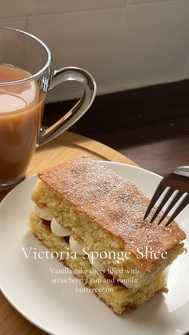 Lately I’ve been brainstorming ways of how to make my bigger cakes easier to sell at fairs and festivals. These cakes being individual rectangular slices makes them easier to pack and serve, and as a bonus they look really pretty!
They follow my usual Victoria sponge recipe, the only difference is the filling and shape
Recipe:
200g Unsalted Butter
200g Caster Sugar
200g Self Raising Flour
4 Eggs
1.5 Tsp Vanilla Extract
150g Unsalted Butter
300g Icing Sugar
About 5 Tbsp Strawberry Jam
You can find a more detailed recipe and instructions on my blog, it’s in my bio!
#baking #bakingtiktok #bakingrecipe #recipes #bakingtok #easyrecipe #nostalgia #britishsummertime #summerrecipes #jamandcream #wimbledon #strawberries #victoriasponge #gbbo #bakingfromscratch #easyrecipe