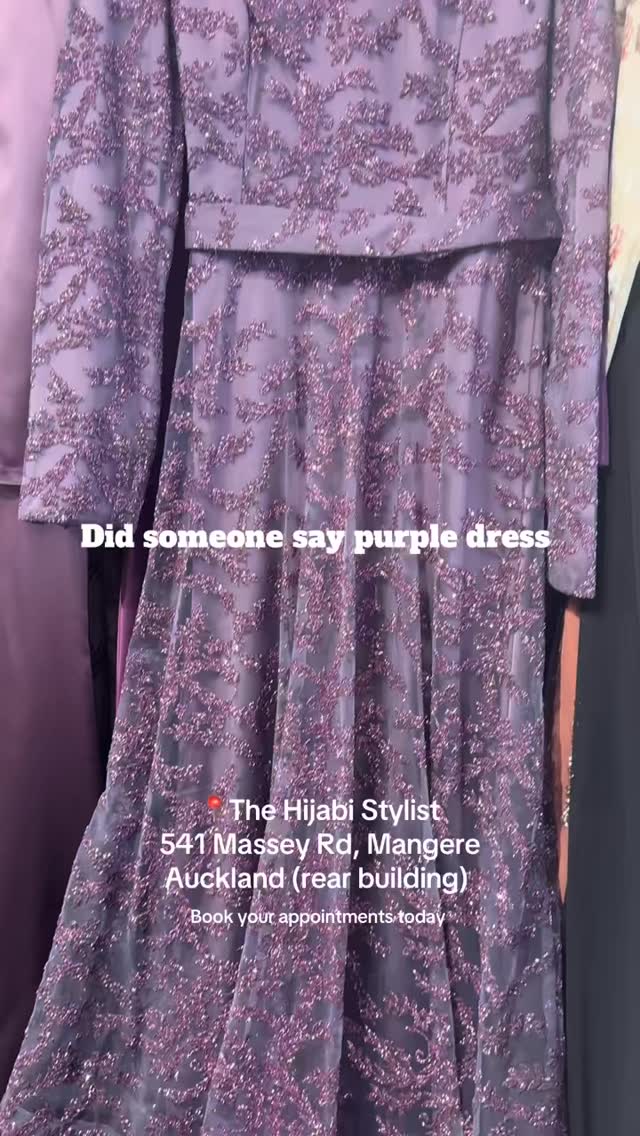 Purple dress, black dress, whatever the dress. The Hijabi Stylist has you sorted.
Book your appointment and see our entire collection .
#modestfashion #modesty #OOTD #fyp #viral #purple #hijabtutorial #muslimah #modesty #modestwear #abaya #dresses #partyplanning
