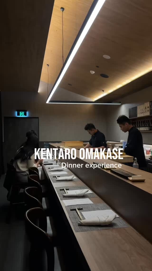 Experience Kentaro Omakase, our curated dinner set menu featuring chef’s premium selection. An intimate Japanese dining journey with attentive counter-side service & the finest ingredients. ✨
