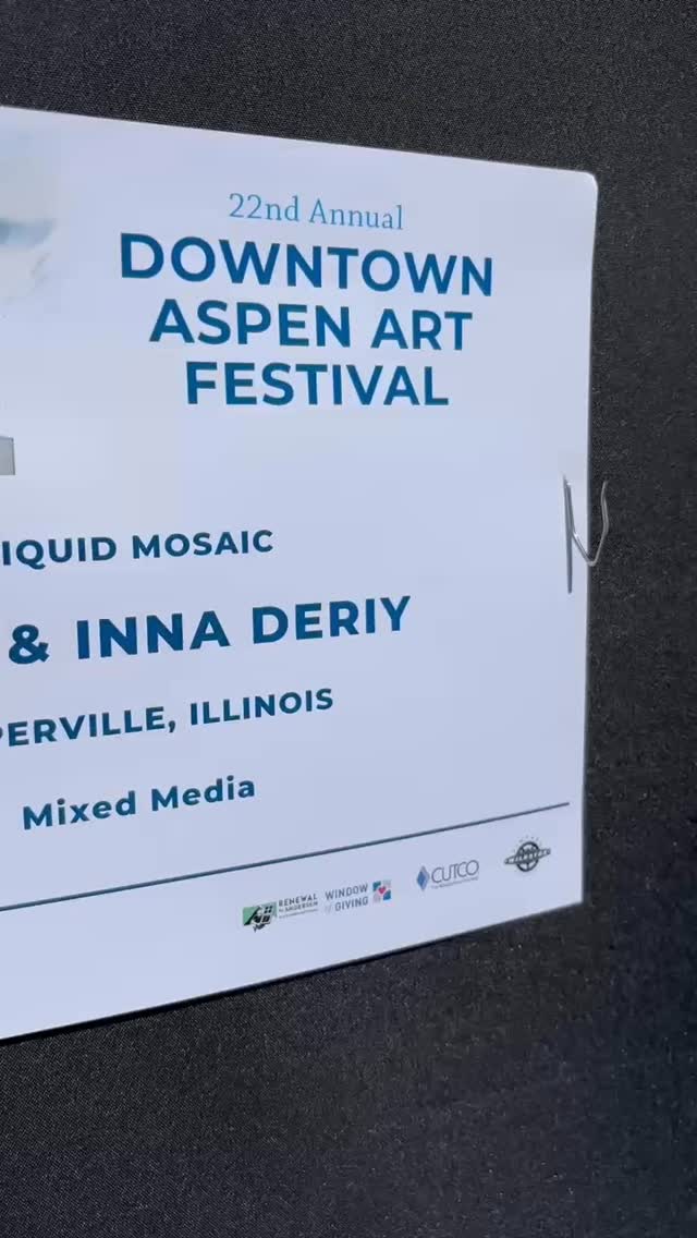 ✨🎨 We’re so excited to be part of the Downtown Aspen Art Festival! 🌸 Join us July 11–13 in beautiful Aspen, Colorado. Find us at Booth #39 and discover our colorful, vibrant, and one-of-a-kind paintings.
Our art is all about joy, optimism, and uniqueness — and we can’t wait to share it with you! 💕
📍 Downtown Aspen, CO
📅 July 11-13
🎪 Booth #39
Tag a friend who needs a dose of color in their life and come say hi!
#AspenArtFestival #AspenColorado #DowntownAspen #ColoradoArt #VibrantArt #ColorfulArt #UniqueArt #OptimisticArt #ArtFestival #ArtShow #ArtCollectorsOfInstagram #FineArt #OriginalArt #ContemporaryArt #ModernArt #OneOfAKindArt #BuyOriginalArt #SupportArtists #ShopSmall #MeetTheArtist #JoyfulArt #BoldArt #HappyArt #ArtLovers #GalleryWallGoals #InteriorDesignInspo #ArtsyVibes #CreativeLife