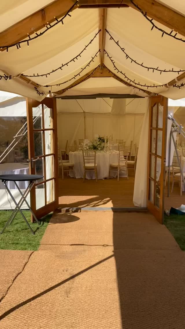 Home is where the heart is!
What could be more perfect than celebrating your special day with a marquee in the garden surrounded by your closest family and friends?
#gardenwedding