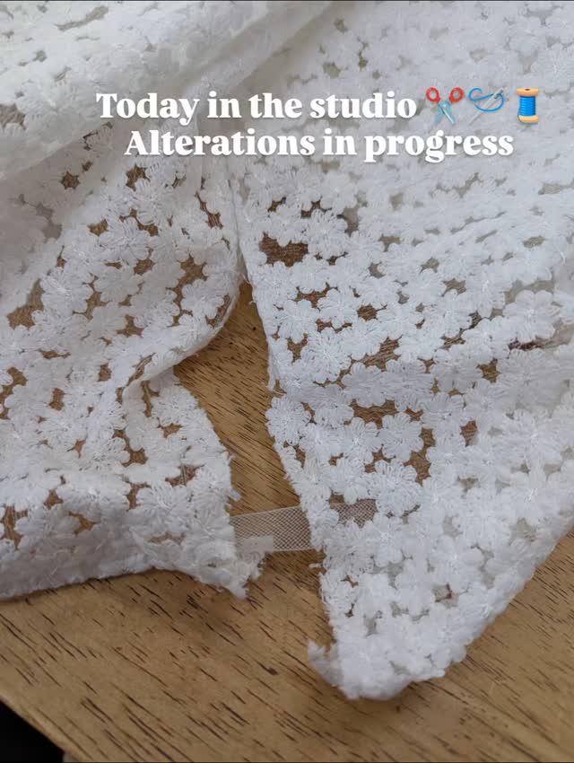 Today’s studio story ✂️
This beautiful preloved gown is getting another moment to shine — with a few simple adjustments to personalise the fit and feel for its new bride.
Because sustainable style isn’t just about rewearing — it’s about reimagining.
Every stitch is a step toward a gown that feels truly hers.
#LoveMeTwice #PrelovedGown #BridalAlterations #SustainableBridal #SecondWearMagic #JenniferBowdenDesigns #UpcycledElegance #EcoChicBride #ConsciousStyling #ModernHeirlooms #FitForTheBride #MelbourneBridal
#madilaneclara