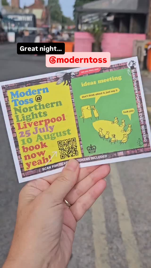 A great short video of the @moderntoss opening last night