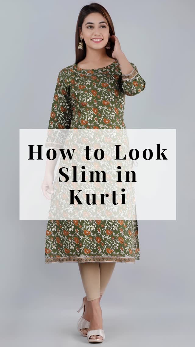 How to Look Slim in Kurti 👇🏻
1. Choose A Line kurtis - These give a lengthened, vertical look.
2. Opt for Dark Colors - Dark shades like black, navy, maroon, deep green are naturally slimming.
3. Choose V Neck kurtis - V-necklines elongate your neck and create a slimmer upper-body effect.
4. Below Knee Length Kurti - It creates an illusion of Longer Body.
5. Go for Small Prints - Small prints spread evenly help your body look proportionate.
ATTIRIS - A Fashion Brand That Defines You!
( Ethnic wear, styling tips for women, girl's fashion, clothing, brand, viral, personality, new, dress, kurta, kurti, traditional wear, Indian wear )
#fashion #style #attiris #reelitfeelit #style #outfitoftheday #viral #oodt #women #dresses #beautiful #kurti #ethnicwear #traditional #instafashion #shopping #apparel #fashionblogger