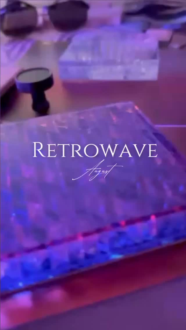 A pink and purple sunset colored space feels like nostalgia of late summers past.
This color scheme is based on the idea of hot and steamy summer nights in Miami in the 1980s. Glossy and bold. Dark, yet playful.
I imagine this look could be fun to pull off in a modern way today— perhaps in a bonus, game room, home cinema, or poolside. Or, more subtly in a city apartment.
The use of glass blocks, high gloss cabinetry, gradient bright pinks and purples mixed with pale aqua blue, stripes would be essential to getting this vibe right. Including round, knurled knobs would be a throwback to the shape of a hi-fi stereo control, a nice touch. Bonus points for using some colored ambient lighting for that retro glow.
Shoutout to my husbands sunglasses making a cameo in this months flatlay— seemed appropriate 😎 I just wish I had a fog machine💨
#riinteriordesigner
#retrowave