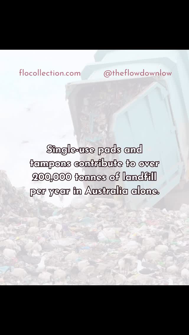 MENSTRUAL MATH MADNESS: SINGLE USE PRODUCTS
Up to 22 single use period products used in a typical cycle. That’s almost 300 in one year.
Single-use pads and tampons contribute to over 200,000 tonnes of landfill per year in Australia alone.
It takes approx. 500 years for one “standard” pad or tampon to break down in landfill. Some parts may never break down.
Over the course of a lifetime, a single menstruator will use somewhere between 5 and 15 thousand pads and tampons – which nearly all ends up in landfill.
Fun Fact: It doesn’t just cost more in resources, but using only single use products ends up being more expensive too.
Period underwear and other reusable options can be reused for years so the upfront cost might be higher, but you’ll save in the long run.