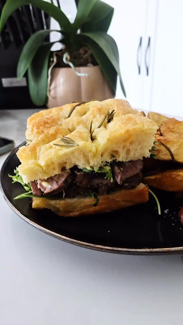 Kicking off National Sandwich Month with Sandwich #1: Focaccia + lamb.
So good! I served it with rosemary potato wedges. I couldn’t eat the whole thing so adopted Korean son ate the rest! Cameron gave his wordy review of the sandwich at the end of the video! 🤣
#NationalSandwichMonth #SandwichSeries #FocacciaLove #careerbreak