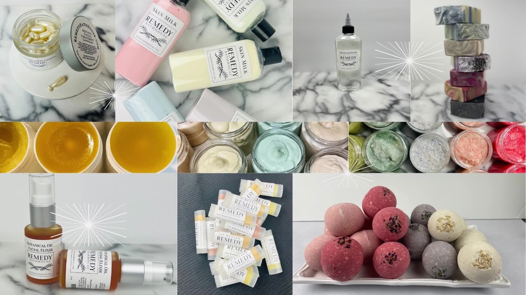 The driving force for creating healthy nourishing everyday skin care is to keep skincare simple without unnecessary ingredients. Our line of soaps and body care are for those who want distinctly different products with the best ingredients. REAL Soap and skincare for those who don't compromise on quality.
Remedy formulates body and skin care products that harness botanical benefits, adding good for you butters and oil infusions. Our mission is to provide skin care that is uncomplicated, using ingredients that are full of nature’s goodness.
Remedy Bath Houses Creates skincare especially for those who love the skin they're in.
www.RemedyBathHouse.com
All natural skin care. Shipped right to your door.
#naturalbodycare #albuquerque #ladiesnightout #RemedyBathHouse #skincare #skincareroutine #skincareproducts #skinhealth #skintransformation #naturalskincare #naturalbeauty #naturalsolutions #Skincare #remedybathhouse #skinlove #artisansoap #madeinNM #artisan #skinsoftening #soap #madeinNM #Abq