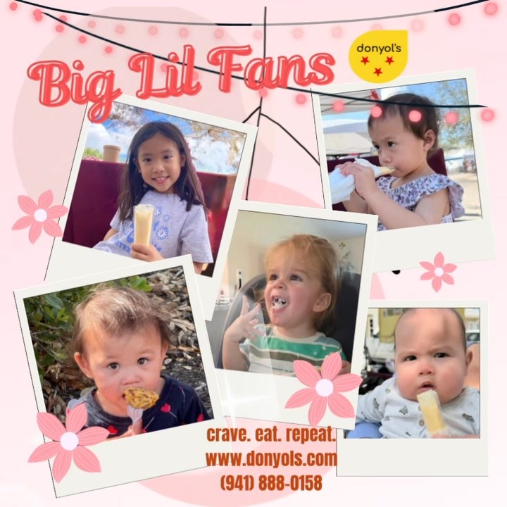 Made for Kids, Loved by Kids!
Proud of their adventurous palates! ๐งก
Kids big or small are all welcome to try us ๐
๐ง๐ป www.donyols.com/menu
๐ง๐ป (941) 888-0158
๐ง๐ป แแแฉแฏE. EแฉT. แEแญEแฉT.
#craveeatrepeat #authenticcebu #swfl #puso #donyols #filamkids #FloridaPinoy #filipinofoods #filam #authenticcebuanofoods #swflfoodies #filipinodish #craveeatrepeat๐ #authenticcebulechonbelly #filipinofoodmovement #floridapinoy #filipinocuisine #lechon #lechonbaboy #lechonbelly #siomai #putocheese๐ #acharangpapaya #latik #achara #cebulechon #cebulechonbelly #northportpinoy #shoplocalnorthport