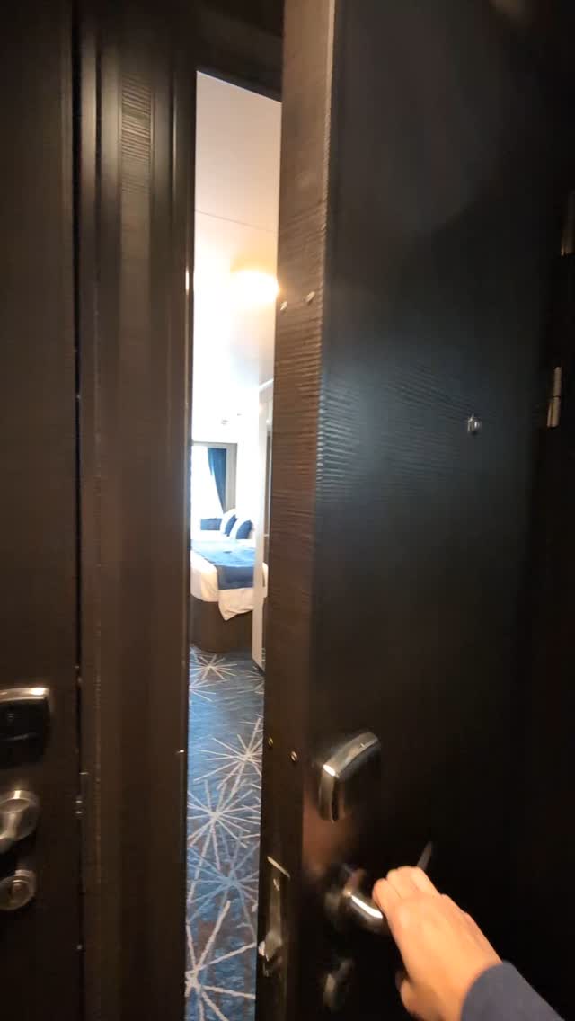 Our home at sea: Cabin 13820 on @norwegiancruiseline Norwegian Joy 🛳️
Sleeps 3 comfortably
Double sinks + glass-door shower
Mini fridge + pull-out couch with storage
Balcony with chairs & table for morning coffee views 🌊
#NorwegianJoy #ClubBalconySuite #CruiseLife #NCL #CruiseViews #CruiseRoomTour #CruiseVibes #BalconyCabin #TravelReels #CruiseVacation