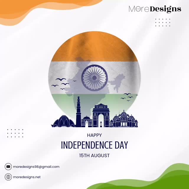 🇮🇳✨ Happy Independence Day ✨🇮🇳
Today, we celebrate the spirit of freedom, unity, and pride that binds us together as one nation. Let’s honor our past, cherish our present, and work towards a brighter future for India.
Jai Hind! 🙌
#HappyIndependenceDay #India #15August #ProudIndian #Freedom #IndianHeritage #JaiHind #IndependenceDay2025 #IndianCulture #UnityInDiversity #IndianPride #MoreDesigns #DesignWithPride #IndianIndependence #CreativeDesign #IndiaFlag #IndianTradition #Patriotism #IndianHistory #DesignsThatInspire #moredesign