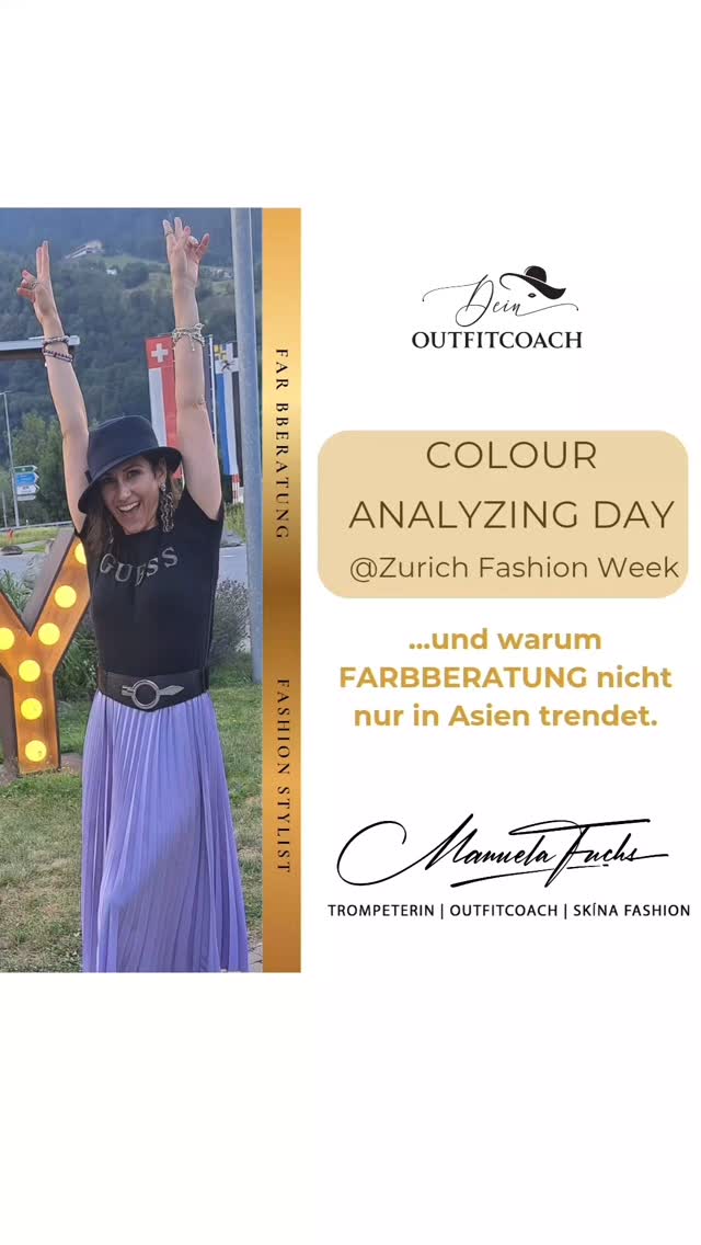 🎨 Colour analyzing day im @landquartfashionoutlet – offizieller Partner der @zurichfashionweek_
Heute dreht sich alles um Deine Farben, die dich unverwechselbar machen! 💛🧡🤎♥️
Warum Farbberatung gerade so trendet?
💡 Weil wir alle wissen wollen, wie wir sichtbar, kompetent, frisch und selbstbewusst wirken – ohne großen Kleiderschrank-Overhaul.
🌈 Die richtigen Farbnuancen bringen Deinen Teint zum Leuchten, lassen Augen strahlen, wirken präsent ohne zu überstrahlen und heben Deine Persönlichkeit hervor.
♻️ Smart Fashion: Wer seine Farben kennt, kauft gezielter und nachhaltiger.
🎨 Kennst du deine individuellen Farbeneigenschaften, die DICH strahlen lassen?
Danke @feuerstein.skincare 🫶
#fashionstylist #outfitcoach #farbtyp #stilberatung
#modeevent #colouranalysis #colourconsulting