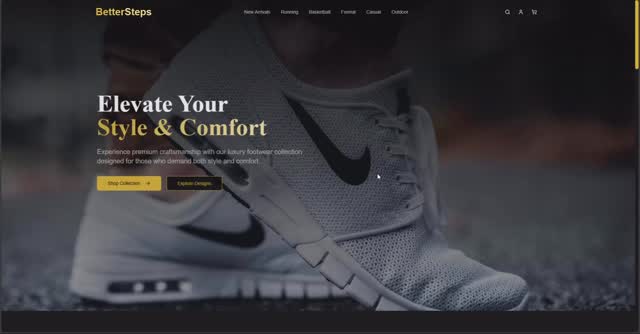 🛒 E-commerce Website – Built with React JS
Give your customers a smooth, modern shopping experience with this fully responsive Shoes E-commerce Website template. Designed in React JS, this multi-page site is perfect for online shoe stores, fashion brands, or anyone wanting to launch a stylish e-commerce platform.
📄 Pages Included:
1️⃣ Home Page – Eye-catching hero banner, featured products, and promotional sections.
2️⃣ Products Page – Grid layout to showcase your entire shoe collection.
3️⃣ Product Single Page – Detailed view with product images, descriptions, prices, and add-to-cart option.
4️⃣ Cart Page – Simple and secure cart system for checkout flow.
✨ Features:
- Modern & clean UI design
- Fully responsive for all devices
- Smooth navigation and animations
- Easy to customize content and styling
- Built with React JS for fast performance
💼 Perfect For:
- Shoe stores
- Fashion e-commerce brands
- Small businesses wanting a ready-to-launch store
📥 Download Now and launch your professional shoe store today!
Source Code Link: https://www.moredesigns.net/product-page/bettersteps-e-commerce-website-react-js
#ReactJS #EcommerceWebsite #ShoesStore #OnlineShopping #WebDevelopment #FrontendDeveloper #ReactProjects #JavaScriptDeveloper #OnlineStore #UIUXDesign #ResponsiveDesign #WebDesign #ReactDeveloper #WebsiteDesign #FrontendDevelopment #ReactWebsites #CodeLife #WebDeveloper #moredesigns #moredesign #More #design #instagram #instalike #instapost