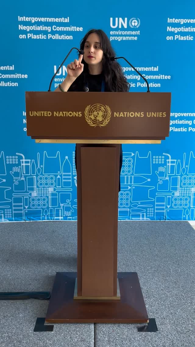 Nerves are high, but we try to keep our Brazilian humour alive.
_
#ambitiousplasticstreaty #globalplasticstreaty #plasticcrisis #plasticfreefuture