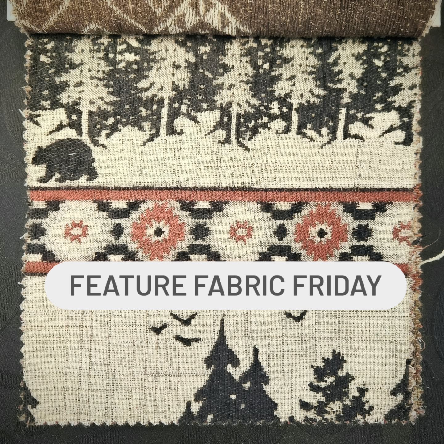✨ Feature Fabric Friday ✨
Meet Forest Crimson — a rustic lodge-inspired upholstery fabric that blends nature’s charm with durability you can count on. 🏞️
This design brings the outdoors in, with silhouettes of forest pines, wildlife, and a touch of Southwestern geometric flair in warm crimson and earthy neutrals. It’s perfect for cozy cabins, statement chairs, or adding a rugged, adventurous edge to your space.
Fabric Details:
Content: 55% Polyester, 45% Viscose
Repeat: 14" horizontal × 13.75" vertical
Durability: Heavy-duty, exceeds 110,000 double rubs 💪
Cleaning: Solvent-based
Width: 54" (railroaded)
Suitable for: Home & Contract Upholstery
With the strength to handle everyday life and the style to make a statement, Forest Crimson is ready for your next project — from sofas and recliners to custom cushions and rustic décor accents.
📍 Available now at Elegance Upholstery — bring the wild beauty of the forest into your home.
