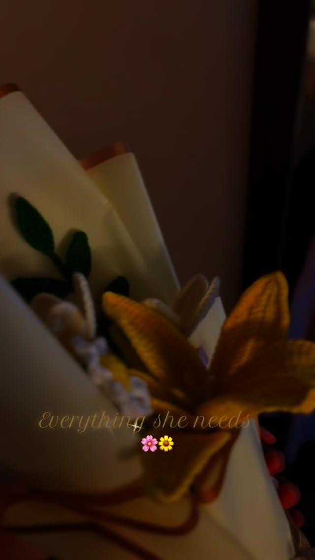 🥺…
#Bouquet #flowers #crochet